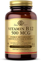 Botella de vitamina B12 Solgar 250 cápsulas vegetales
