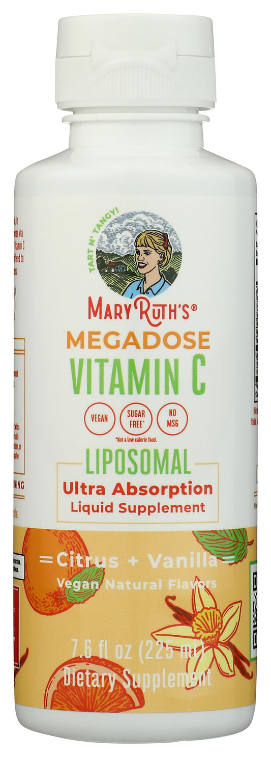 Botella de vitamina C liposomal Mary Ruth 7.6 onzas