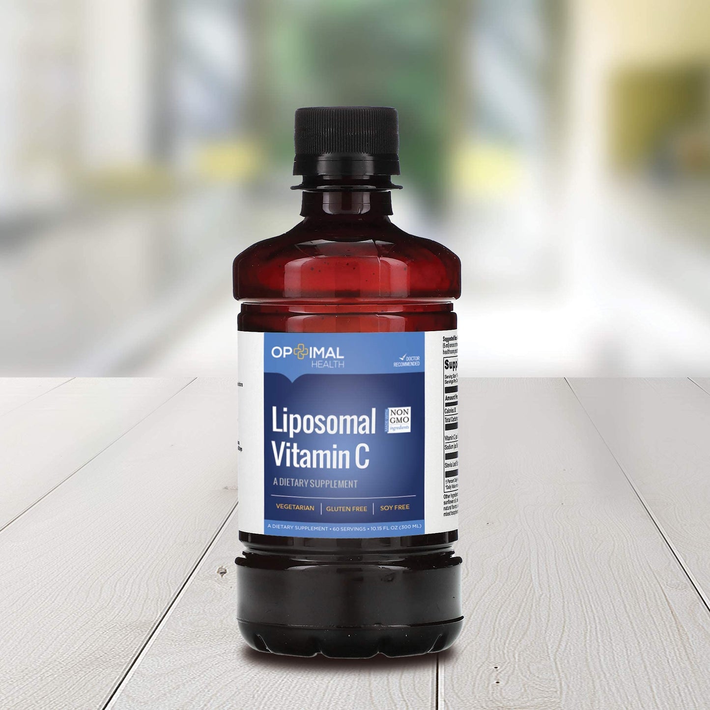 Botella vitamin c líquida liposomal 1250mg absorbción óptima