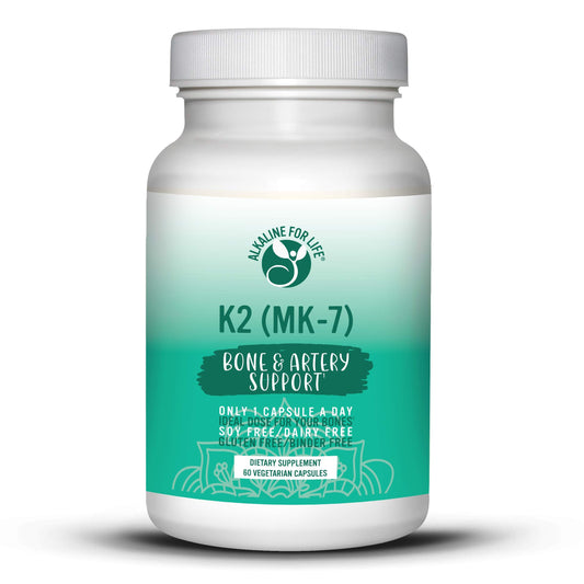 Botella vitamina k2 mk7 suplemento apoyo huesos arterias 60 días