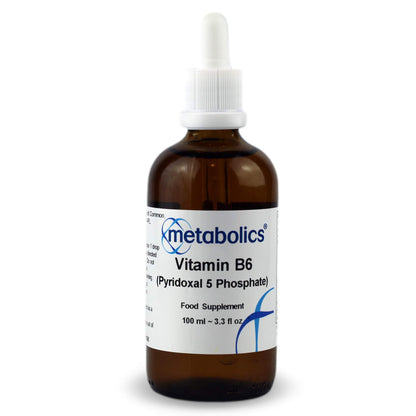 Botella de vitamina líquida Metabolics B6 P5P 100 ml