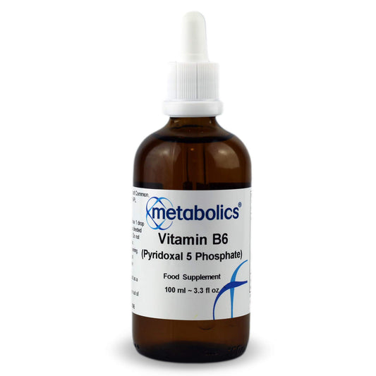 Botella de vitamina líquida Metabolics B6 P5P 100 ml