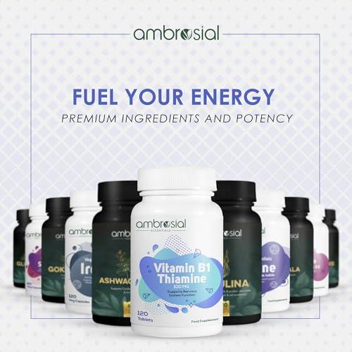 Botella vitamina tiamina de Ambrosial