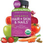 Botella vitaminas cabello, piel y uñas orgánicas