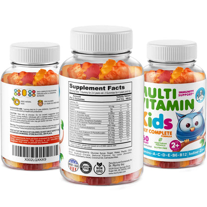 Botella de vitaminas DR. MORITZ con suplemento sin azúcar
