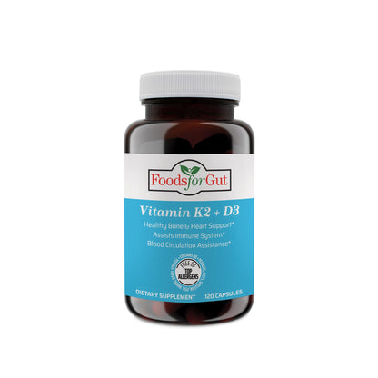 botella vitaminas k2 mk7 d3 biopeine 120 cápsulas