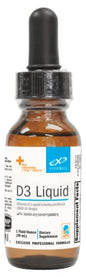 Botella XYMOGEN vitamina D3 líquida 1000 IU microemulsionada 1 fl oz