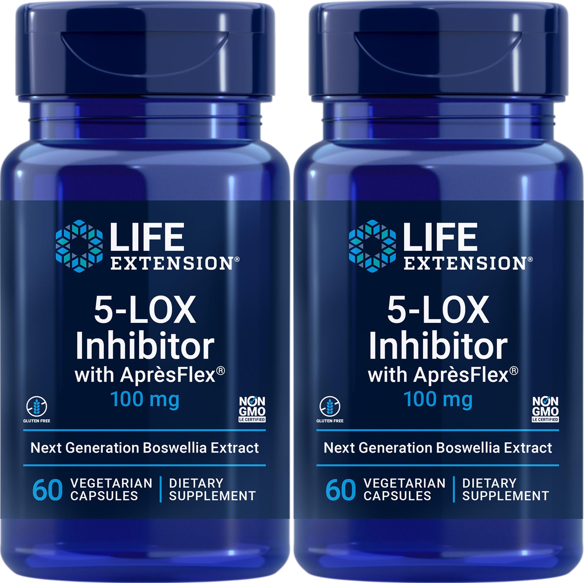 botellas de 5-LOX inhibidor con ApresFlex 100 mg
