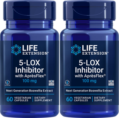 botellas de 5-LOX inhibidor con ApresFlex 100 mg