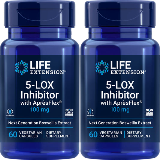 botellas de 5-LOX inhibidor con ApresFlex 100 mg