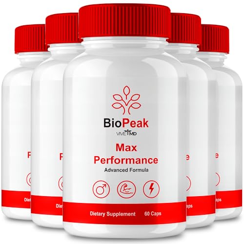 Botellas cápsulas BioPeak de VIVE MD: Suplemento de fórmula avanzada