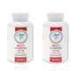 Pack de dos botellas de gomitas multivitamínicas para hombres Carson Life.