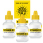 Botellas gotas Good Raz vitamina D3 1000 UI pack 3
