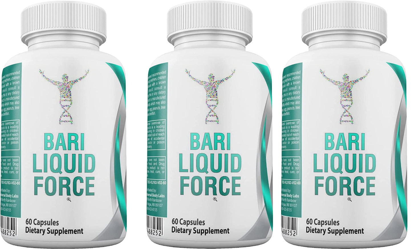 botellas de multivitaminas bariátricas líquidas