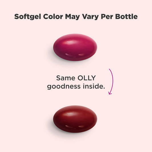 Botellas de multivitamínicos OLLY Ultra Women’s.
