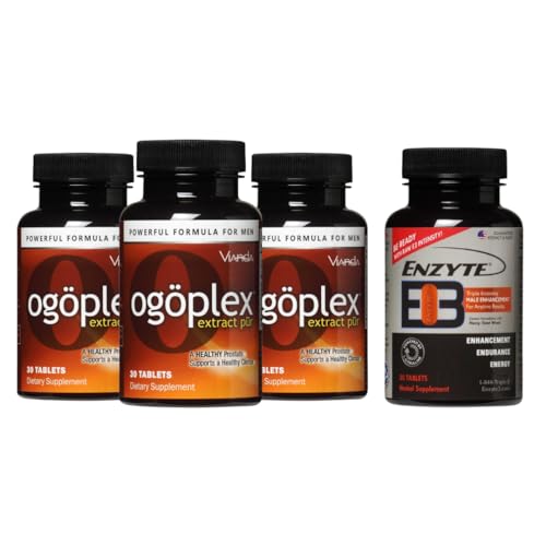 Botellas Ogoplex y Enzyte3 juntos - Suplemento para hombres