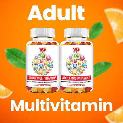 Botellas de vitamina con paquetes dobles multivitamínicos VITA GLOBE