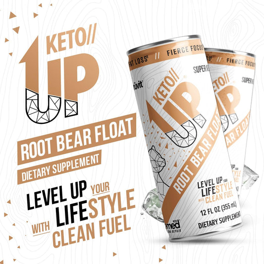 Botellas individuales Pruvit Root Bear Float Keto Up
