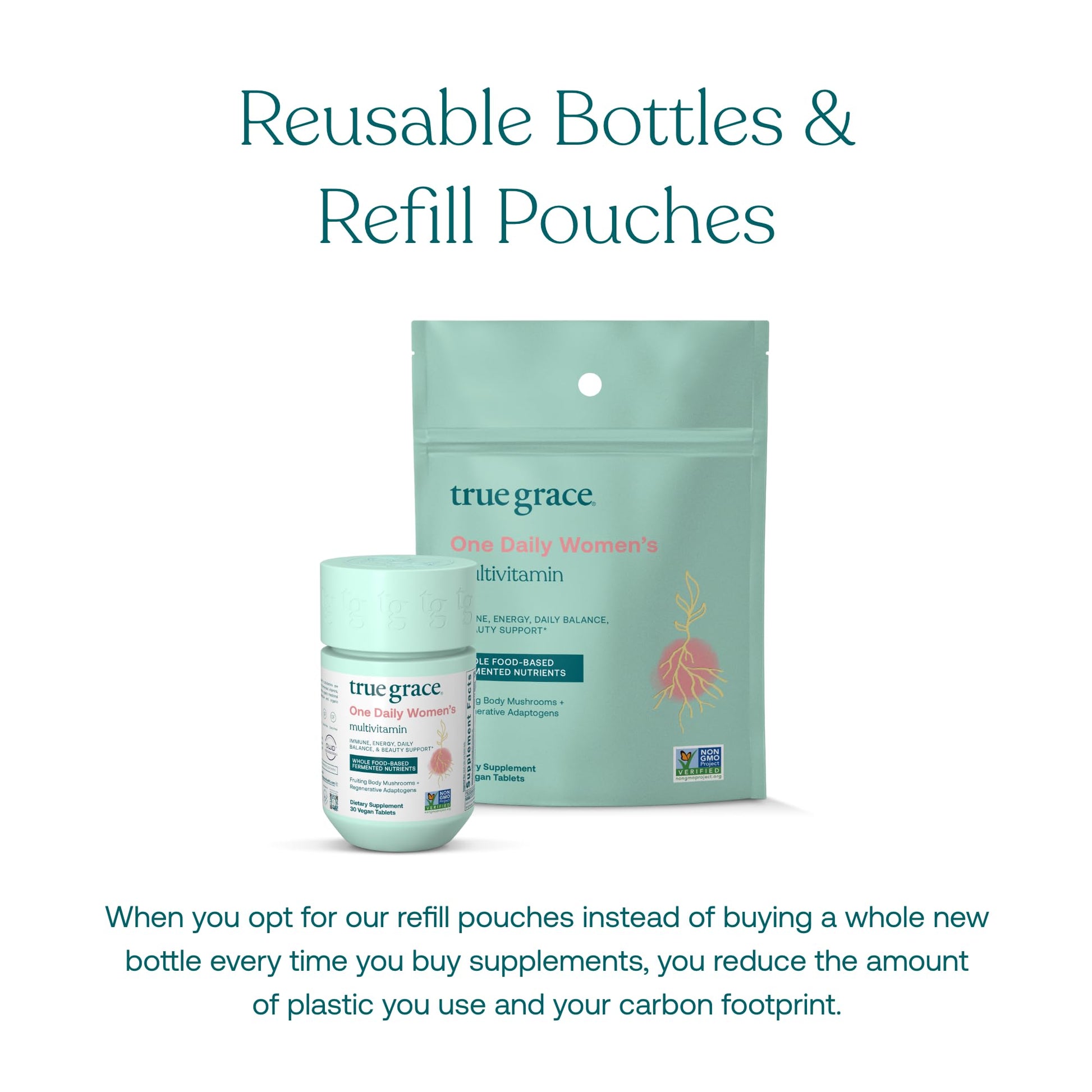 Botellas recargables True Grace