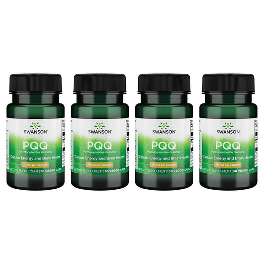Botellas de Swanson PQQ 20 mg cápsulas vegetales