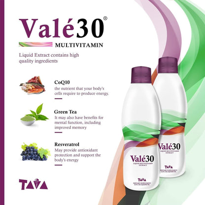 Botellas de TAVA Valé30 ideales para energía diaria