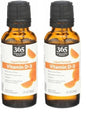 Botellas de Vitamina D3 Cítrica 365 by Whole Foods, 30ml pack.