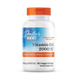 Botella Doctor's Best Vitamina D3 2000 IU 180 cápsulas