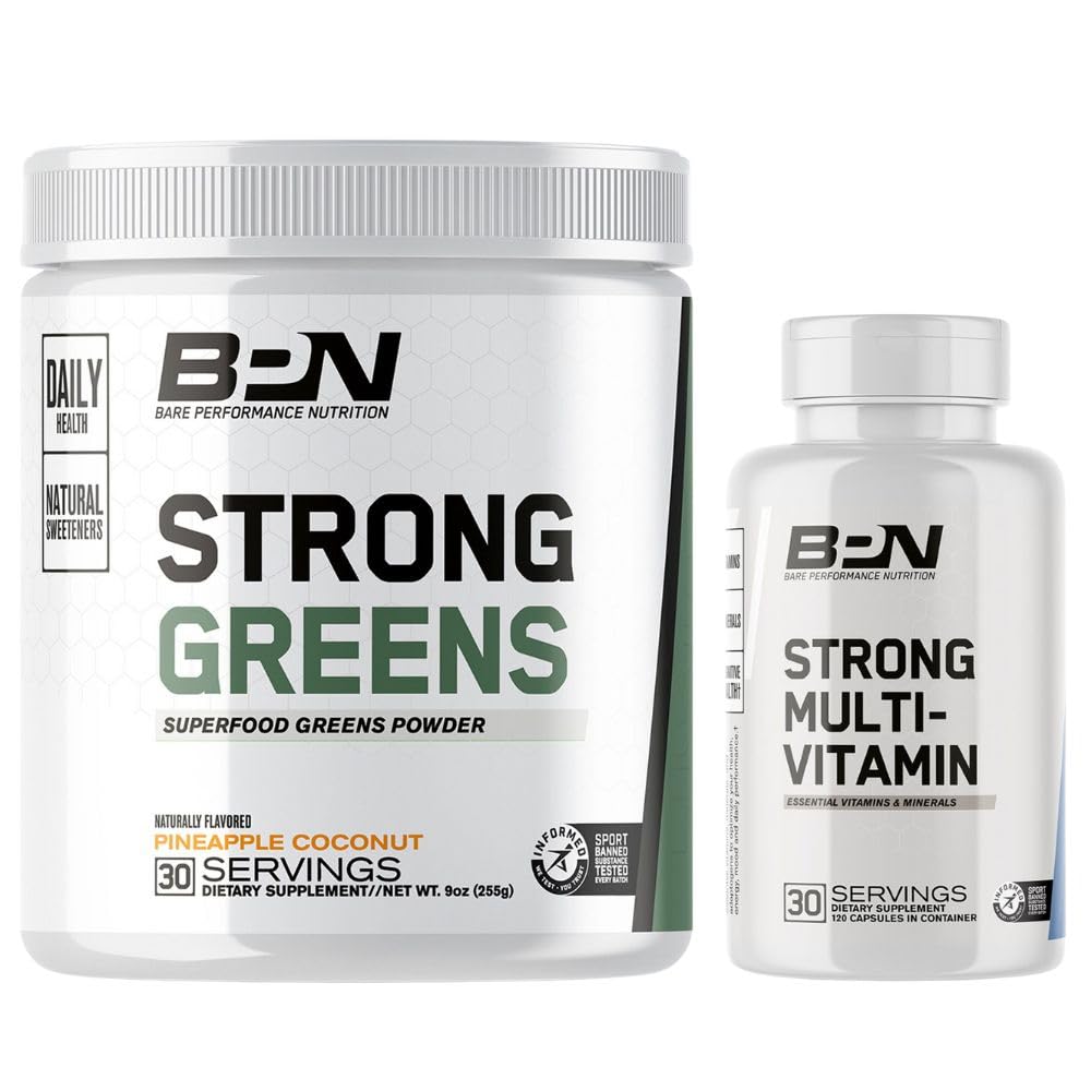 Suplemento Strong Greens y Multi-Vitamin