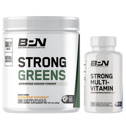 Suplemento Strong Greens y Multi-Vitamin