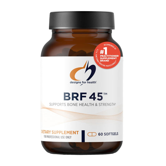BRF 45 Designs for Health Vitamina K1 y K2 MK-4 60 cápsulas blandas
