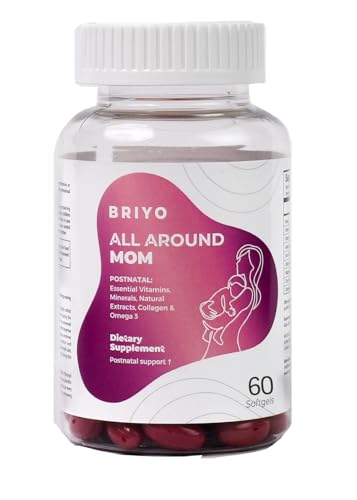 Briyo All Around Mom suplemento postnatal cápsulas rosas