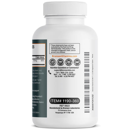Bronson Basics vitamina K2 100mcg tablets para salud ósea