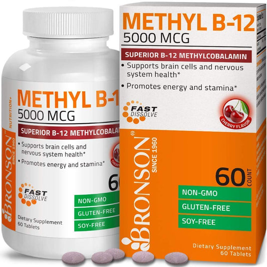 Bronson metilcobalamina vitamina b12 pastillas complex b