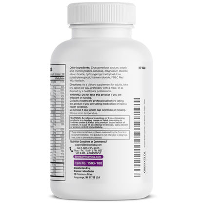bronson multivitamínico advertencias