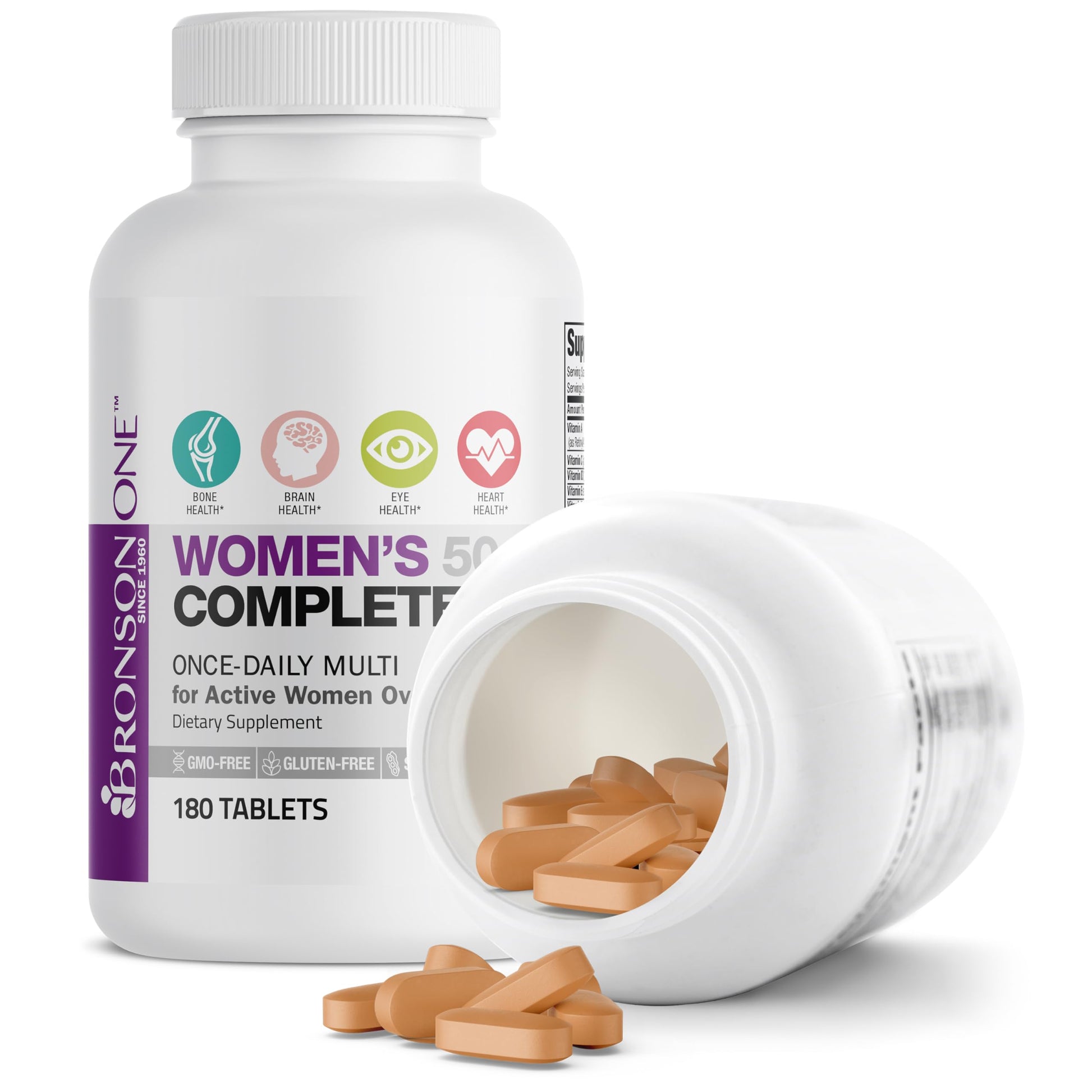 Bronson Women's 50+ soporte de salud ocular y cerebral