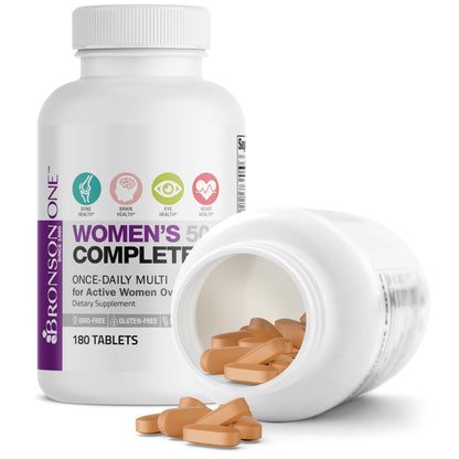 Bronson Women's 50+ soporte de salud ocular y cerebral