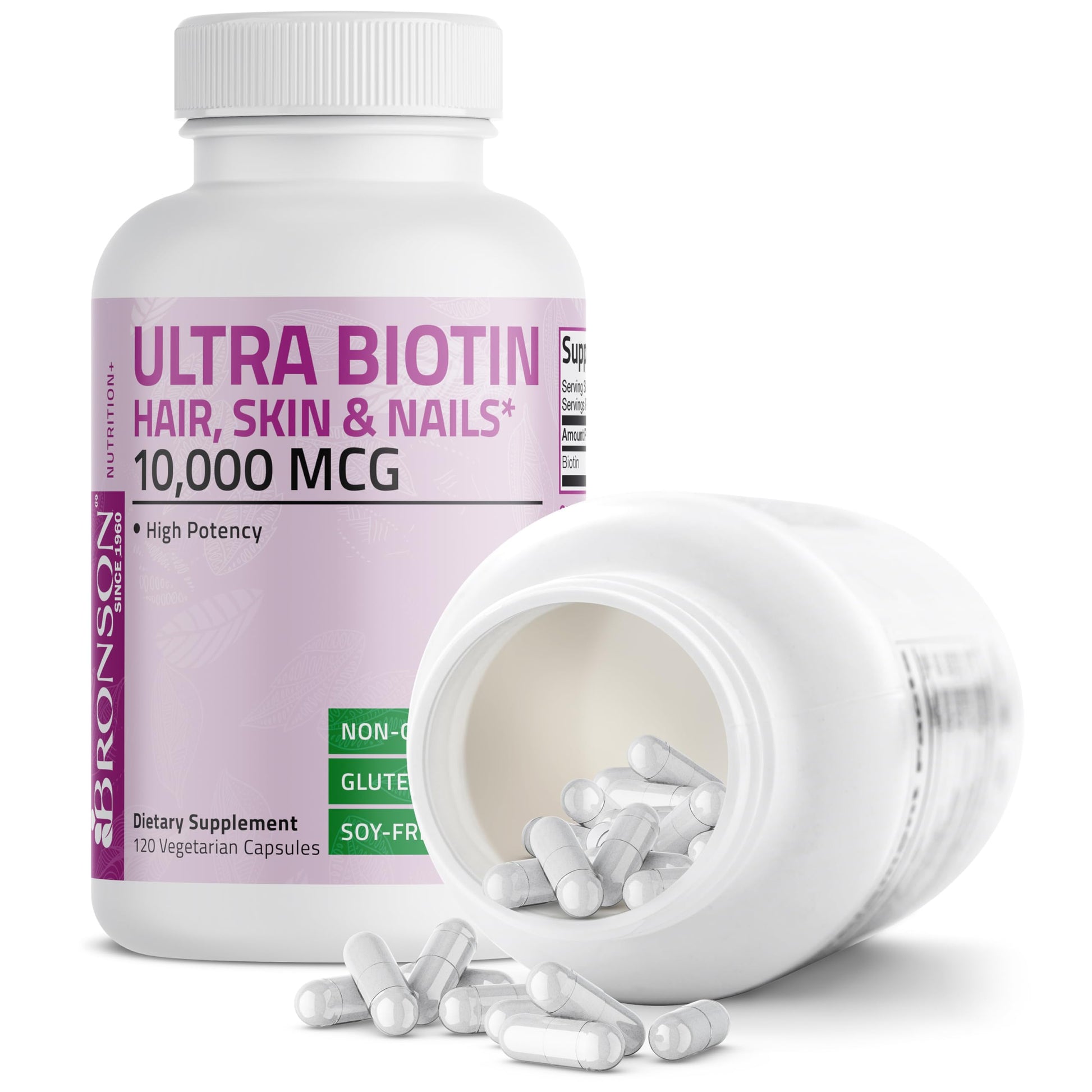 Bronson Ultra Biotina ingrediente de máxima calidad