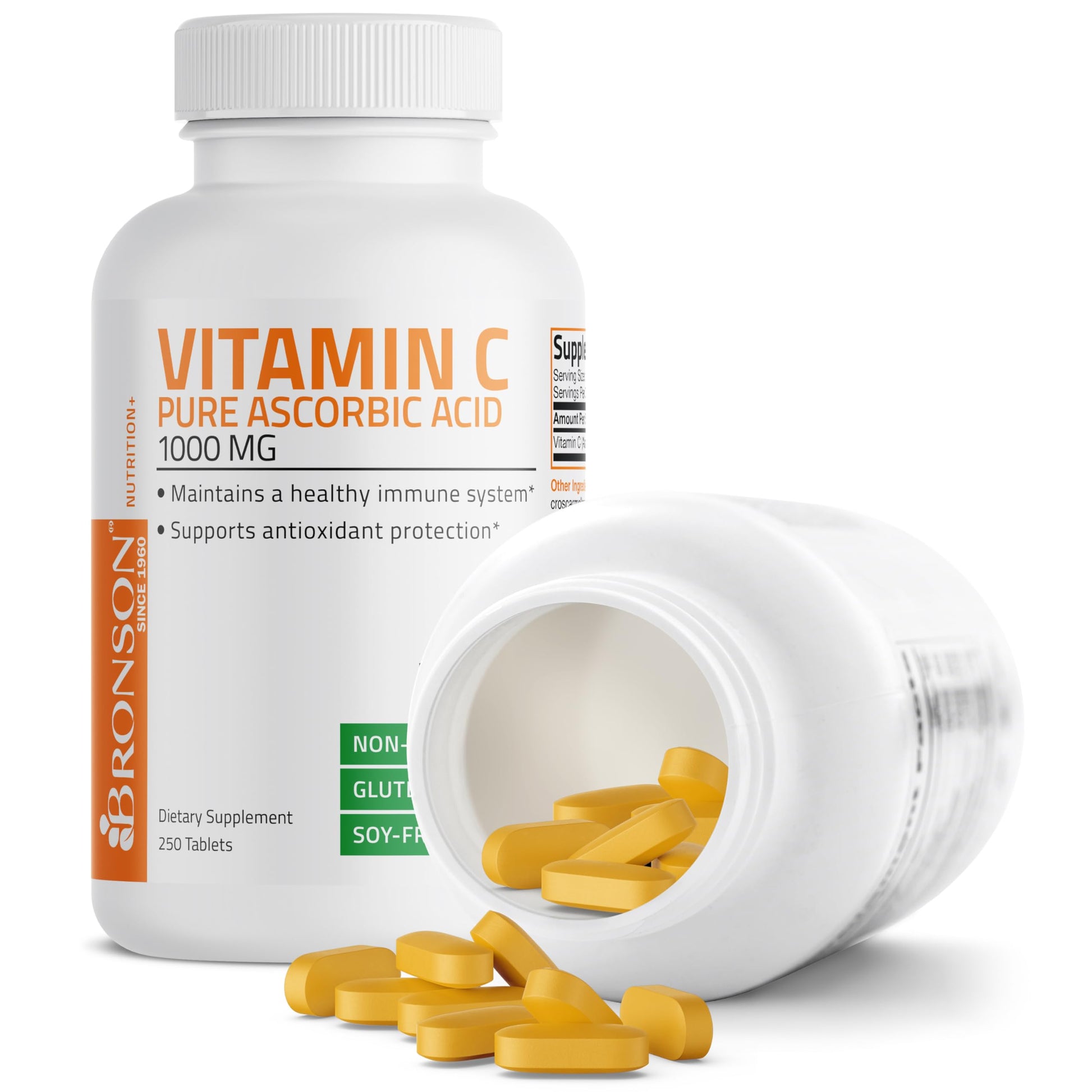 Bronson vitamina c antioxidante calidad premium