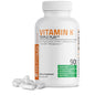 Bronson Vitamin K Triple Play 90 cápsulas para salud ósea y cardiovascular