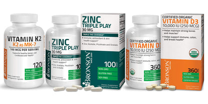 Bronson-vitaminas-k2-d3-zinc-complejo