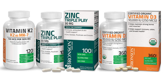 Bronson-vitaminas-k2-d3-zinc-complejo