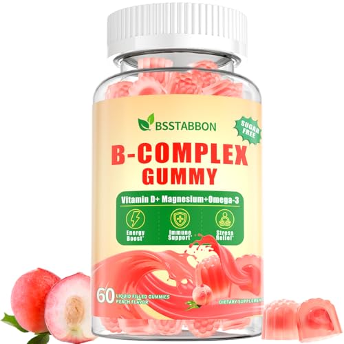 Gominolas BSSTABBON Vitaminas B Metiladas 60 unidades en frasco