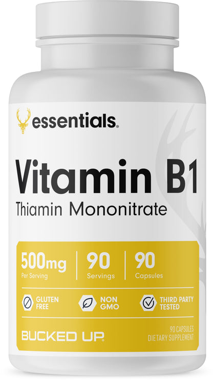 Bucked Up cápsulas Vitamina B1 500 mg