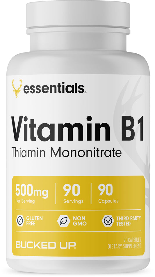 Bucked Up cápsulas Vitamina B1 500 mg