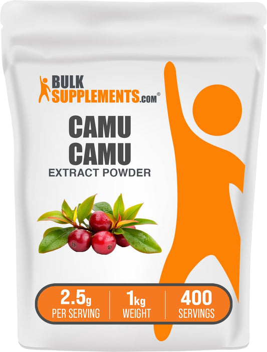 bulksupplements polvo extracto camu camu superalimento 1kg