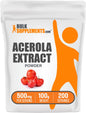 BulkSupplements polvo extracto de cereza acerola vitamina c 100g