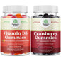 Paquete de gummies vitamina D3 y arándano para apoyo inmunológico