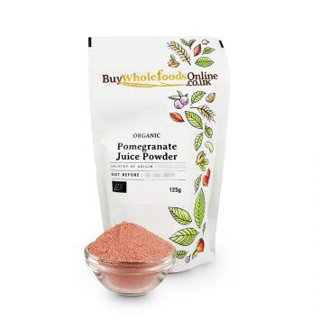 Buy Whole Foods polvo orgánico jugo granada paquete 125g