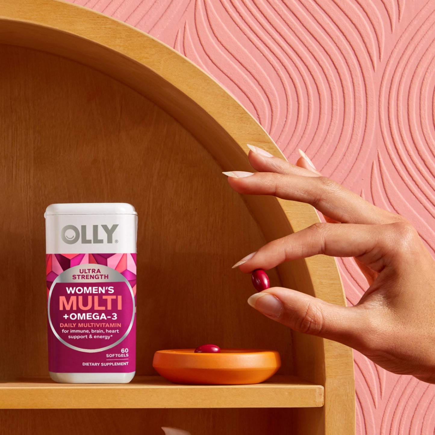 Caja de 2 unidades de multivitamínicos OLLY.