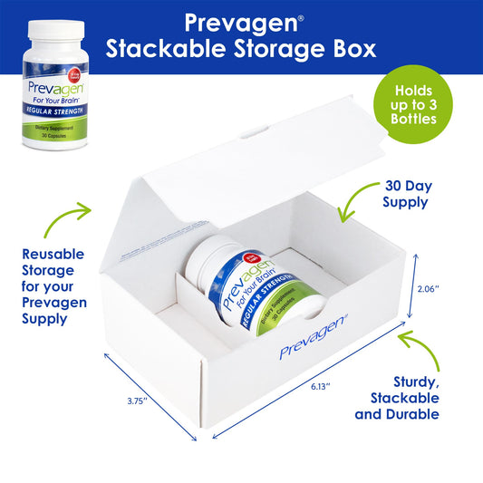 Caja apilable Prevagen fuerza regular 30 cápsulas